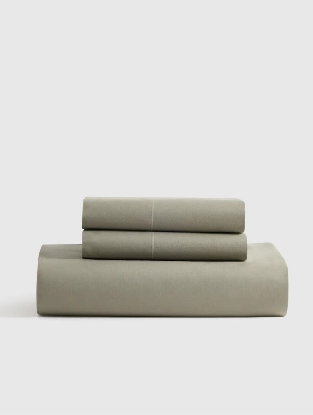 Quince Organic Crisp Percale Fitted Sheet
